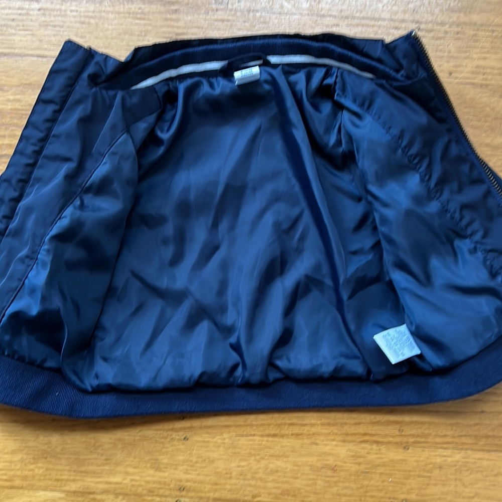 Janie and Jack Blue Track Jacket Size 6-12M! - Picture 3 of 4